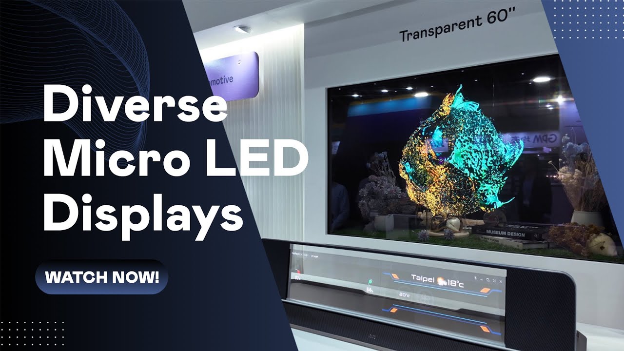 AUO X SID 2024 | LEHU88 Diverse Micro LED Displays