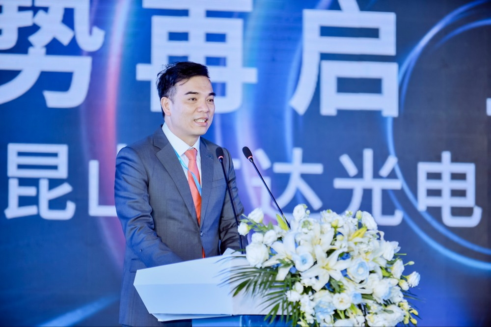 lehu乐虎88执行长暨总经理柯富仁于启用仪式致词